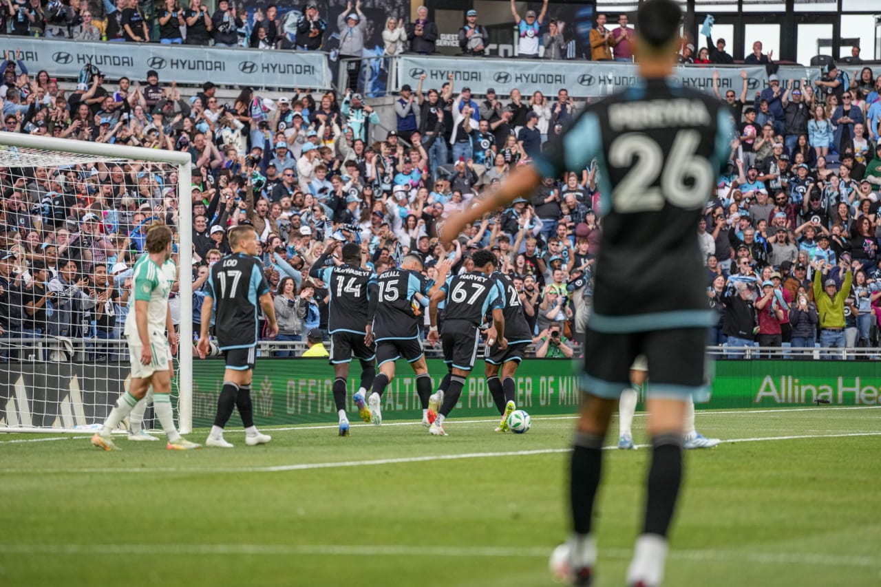Boxy and Teammates Celebrate After His Goal