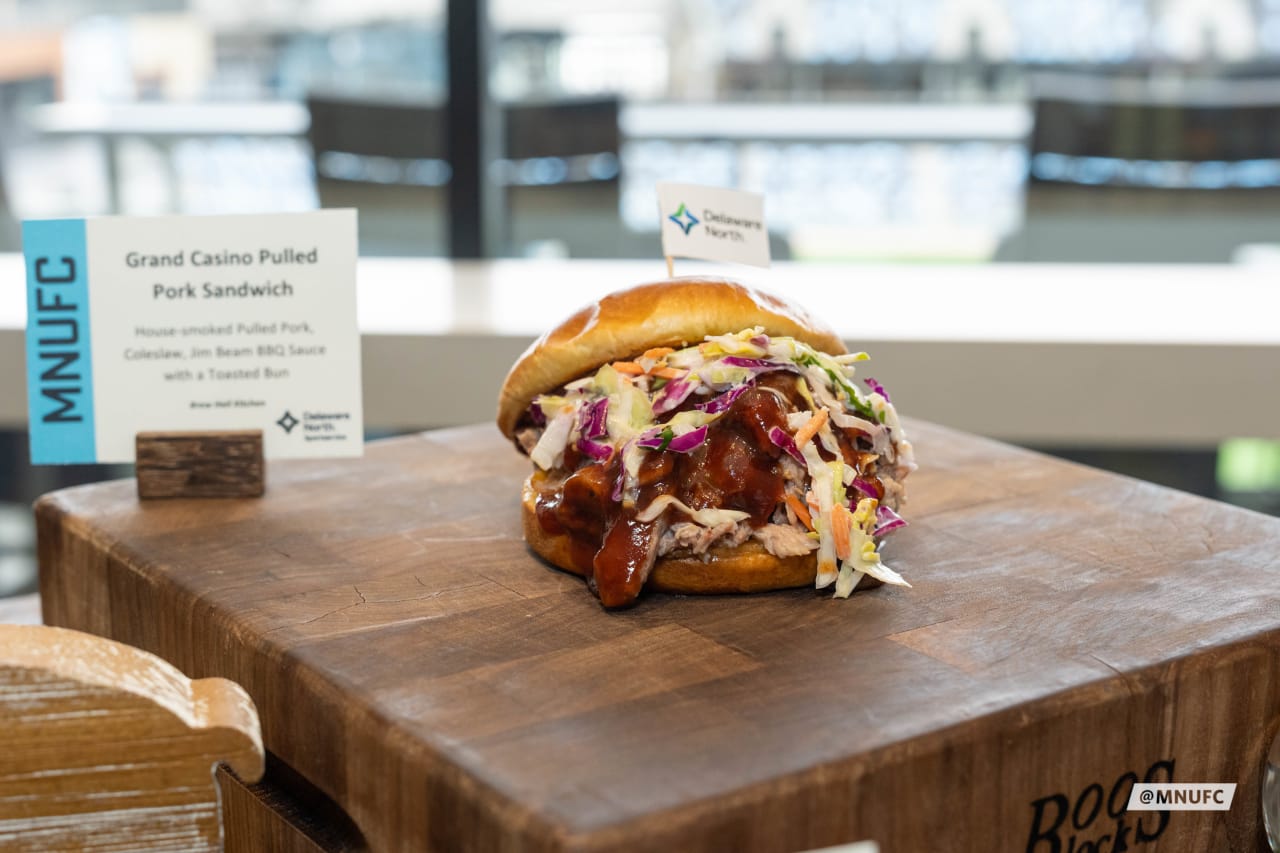 Grand Casino Pulled Pork Sandwich