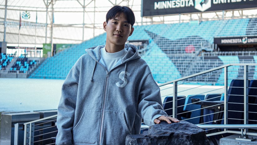 Hoyeon Jung at Allianz Field