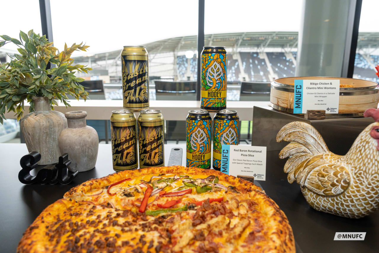 Castle Danger Cream Ale and Lupulin Hooey with Red Baron Pizza