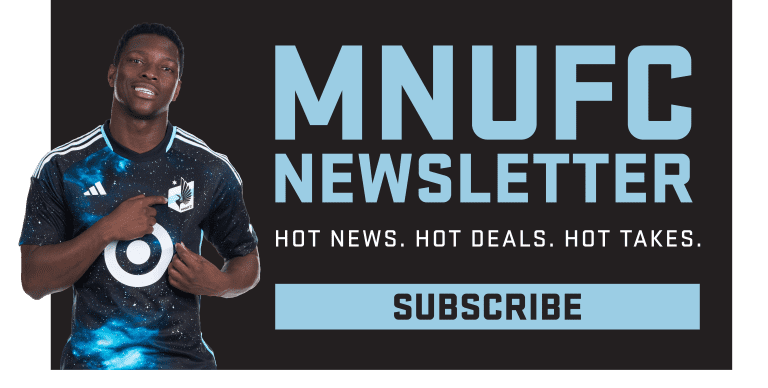 Sign Up for the MNUFC Newsletter: Hot News. Hot Deals. Hot Takes.