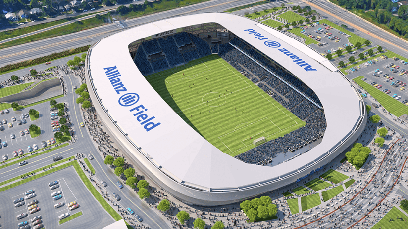 Allianz Field Birdview