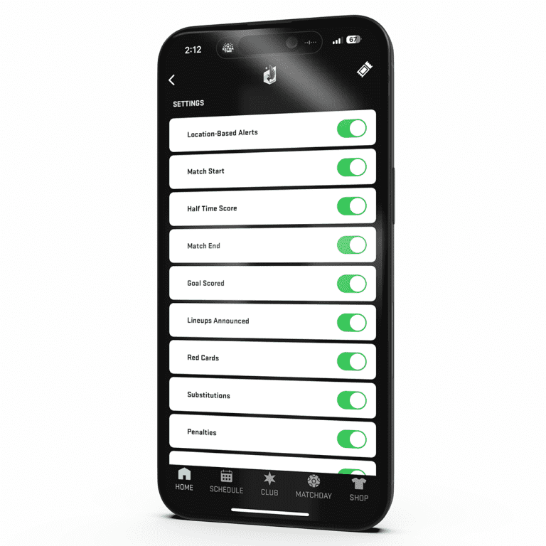MNUFC App Notifications